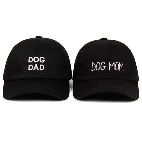 Dog Dad Dog Mom Couple Cap