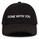 DONE WITH YOU Cap