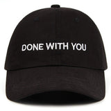 DONE WITH YOU Cap